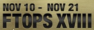 FTOPS XVIII Final Table Results