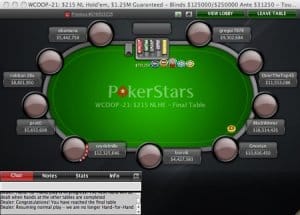inheritance1 Recaps PokerStars Sunday Warm-Up Chop