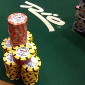 WSOP Main Event: “382,900 to End the Night. I Might Be Chip Leader.”