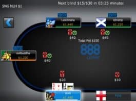 888, iPoker in Tussle for #2 in Cash Game Traffic