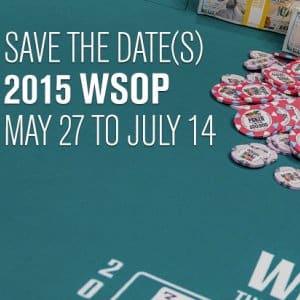 2015 WSOP to Feature the Colossus: $565 buy-in, $5M GTD