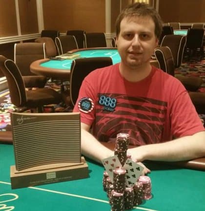 November Nine Chip Leader dude904 Victorious in Wynn Fall Classic Main Event