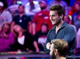 WSOP Main Event Final Table: Federico Butteroni Eliminated in Eighth Place