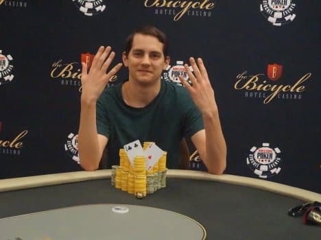 Alex Masek Wins Record-Setting 9th WSOP Circuit Ring