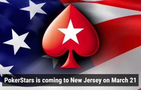 PokerStars Launching in New Jersey on March 21