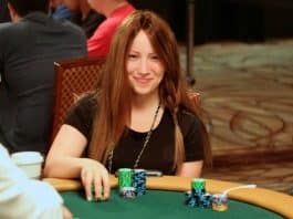 Melanie &#8216;Callisto 5&#8217; Weisner Pairs Poker with Pole Vaulting