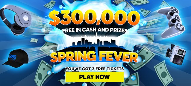 888 New Jersey Launches Spring Fever Promo