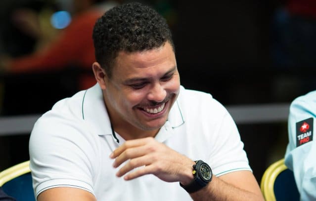 Ronaldo Goes From Football Superhero to Poker Player