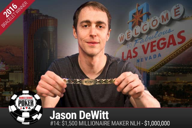 WSOP: DeWitt and Johnson Win Bracelets, Mercier Leading $10K Razz