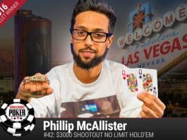 WSOP: Phillip McAllister Wins Gold, Justin Bonomo Leads Stud Hi-Lo