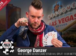 WSOP: George Danzer Wins Fourth Career WSOP Bracelet