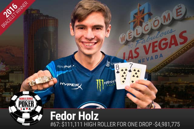 Rank &#038; File: Fedor Holz Wins Third WSOP Bracelet for Former #1s