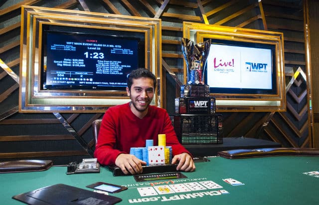 WPT: Zachary Smiley Wins WPT Maryland Live for First Career Cash