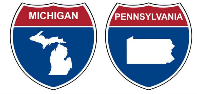 Pennsylania Passes on iGaming Legislation; Michigan Still in Play