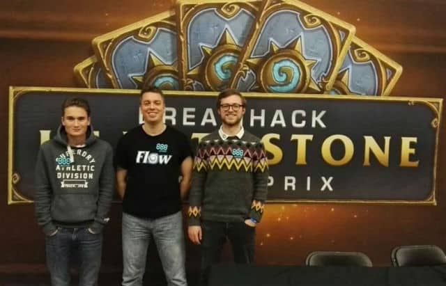 888 poker Partners with Flow Esports, Top Hearthstone Team