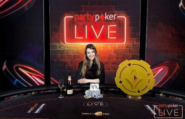 Maria Lampropulos Wins partypokerLIVE MILLIONS Dusk Till Dawn