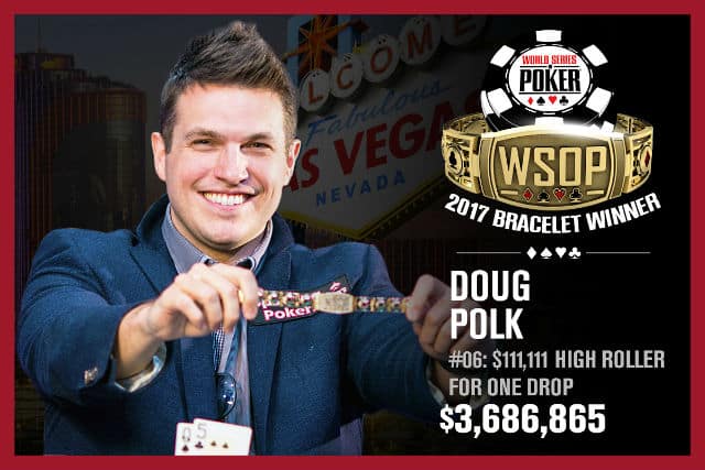 WSOP: Doug Polk Takes Down One Drop High Roller for Bracelet #3