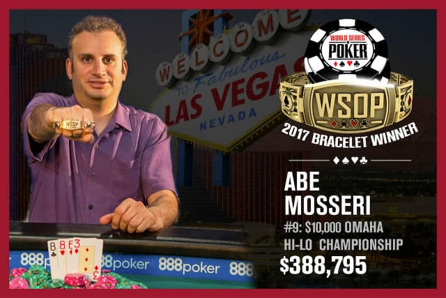 WSOP: Negreanu denied by Mosseri, Pomponio Takes Down Colossus