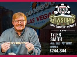 WSOP: Tyler Smith wins PLO bracelet in record-breaking event