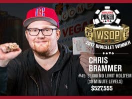 WSOP: British Rail Returns for Chris Brammer, Wins $5K Turbo