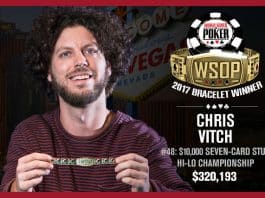 WSOP: Christopher Vitch Wins $10K Stud Hi-Lo; Hellmuth Denied #15