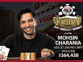 WSOP: Mohsin Charania Completes Triple Crown with $1,500 NLHE Win