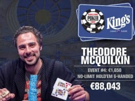 WSOP Europe: Theodore McQuilkin Wins €1,650 Six Max NLHE