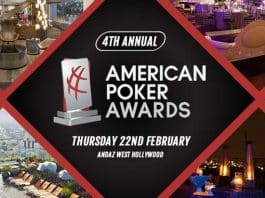 4th Annual American Poker Awards Set for Hollywood Thursday Night