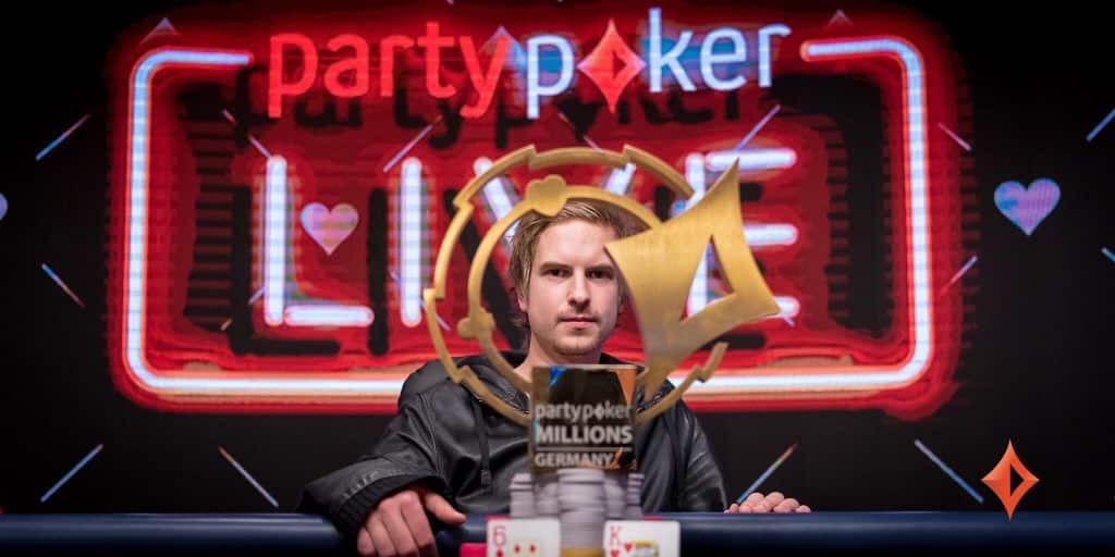 Viktor Blom Stages Huge Comeback to Win partypoker MILLIONS Germany