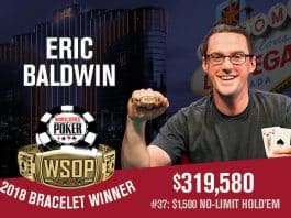 WSOP: Baldwin Bags Bracelet #2, Yu Leads Final 35 in $25K PLO