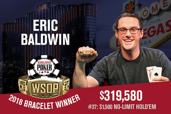 WSOP: Baldwin Bags Bracelet #2, Yu Leads Final 35 in $25K PLO