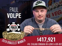 WSOP: Volpe, Harkin Win Bracelets, $10K Heads-Up Into Round Of 16