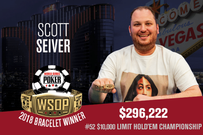 WSOP: Seiver Takes Down $10K Limit, Nguyen Wins MONSTER STACK