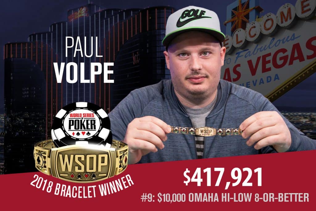 RANK &#038; FILE: Paul Volpe First Former #1 Player to Three Bracelets