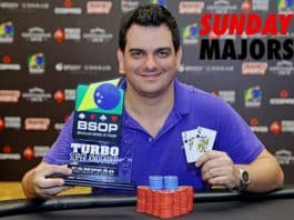 SUNDAY MAJORS: Caio Hey Tops Sunday Million Field for $165K Score