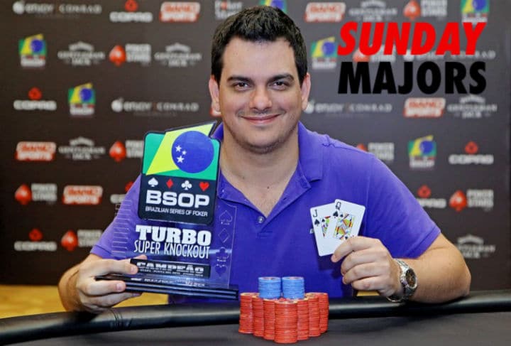 SUNDAY MAJORS: Caio Hey Tops Sunday Million Field for $165K Score