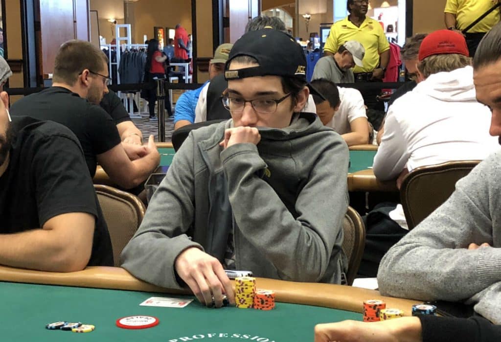 WSOP: 21-Year-Old Trey Harrell Hanging Tough Despite Rookie Status