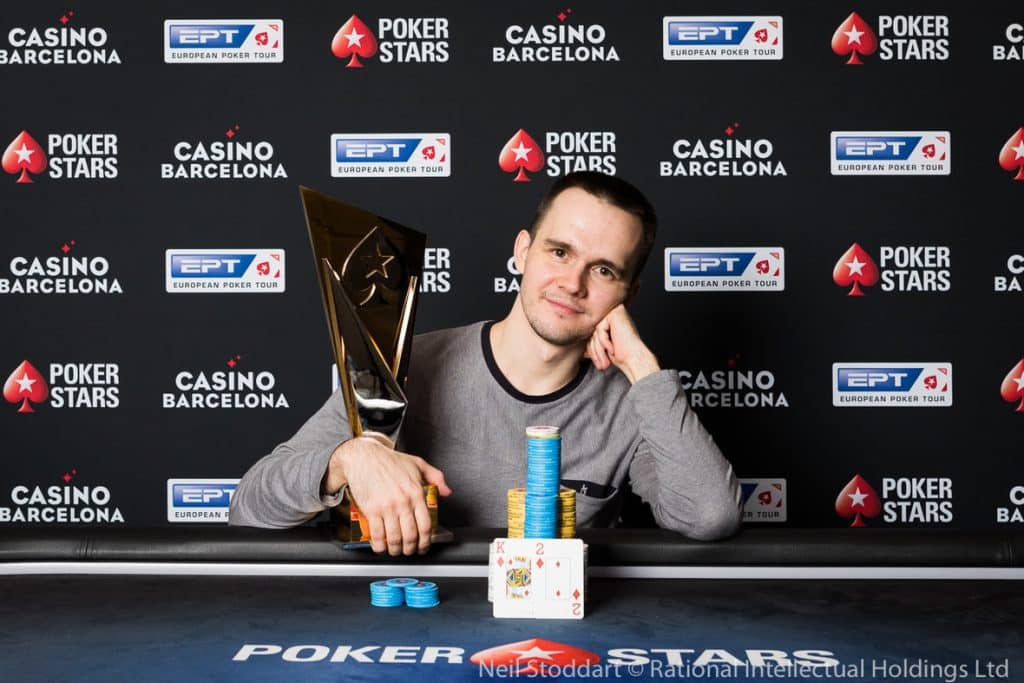 Badziakouski Wins EPT Barcelona €100K Super High Roller for €1.65M