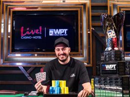 Tony Ruberto Wins Second WPT Title In WPT Maryland Live! Main Event