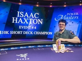 Isaac Haxton Wins Poker Masters $10,000 Short Deck Event