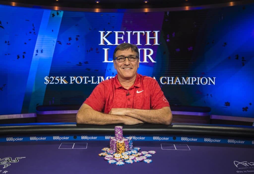 Keith Lehr Wins $25,000 Pot Limit Omaha Poker Masters Event