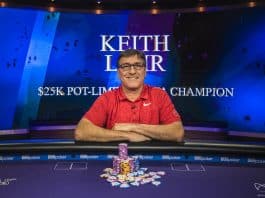 Keith Lehr Wins $25,000 Pot Limit Omaha Poker Masters Event