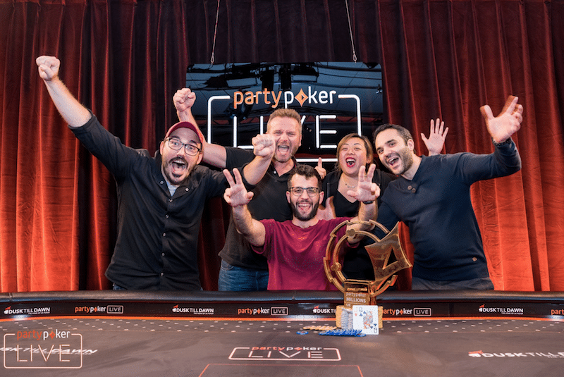 Ioannis Angelou-Konstas Wins partypoker LIVE MILLIONS UK Main Event for £940,000