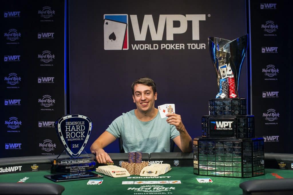 WPT: Pavel Plesuv Stays Hot, Wins Seminole Rock &#8216;N&#8217; Roll Poker Open