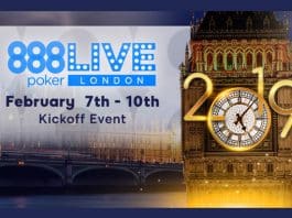 888poker LIVE London Kickoff Event Returns To London In February