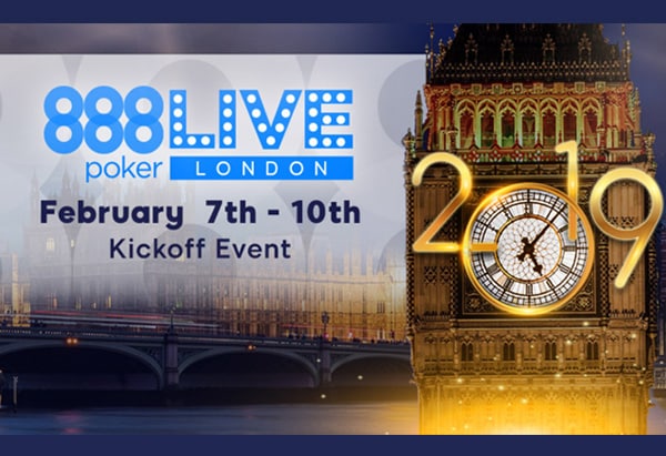 888poker LIVE London Kickoff Event Returns To London In February