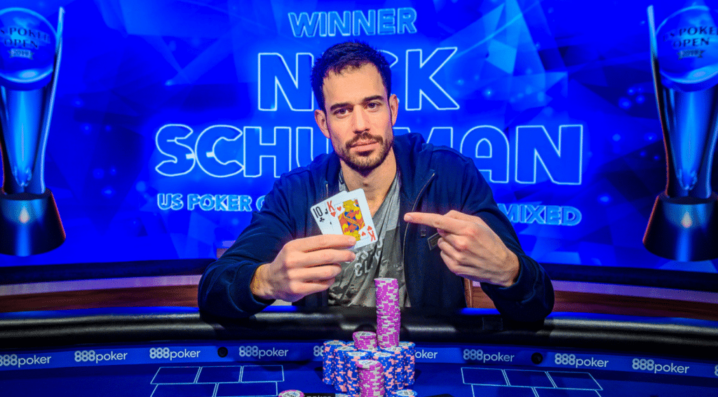 Nick Schulman Wins 2019 US Poker Open 8-Game Mix Title