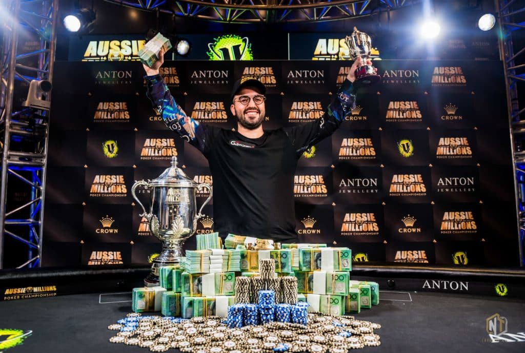 Bryn Kenney Wins Aussie Millions Main Event After Three-Way Deal