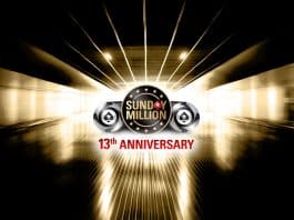 PokerStars Sunday Million 13th Anniversary Ends in Five-Way Chop