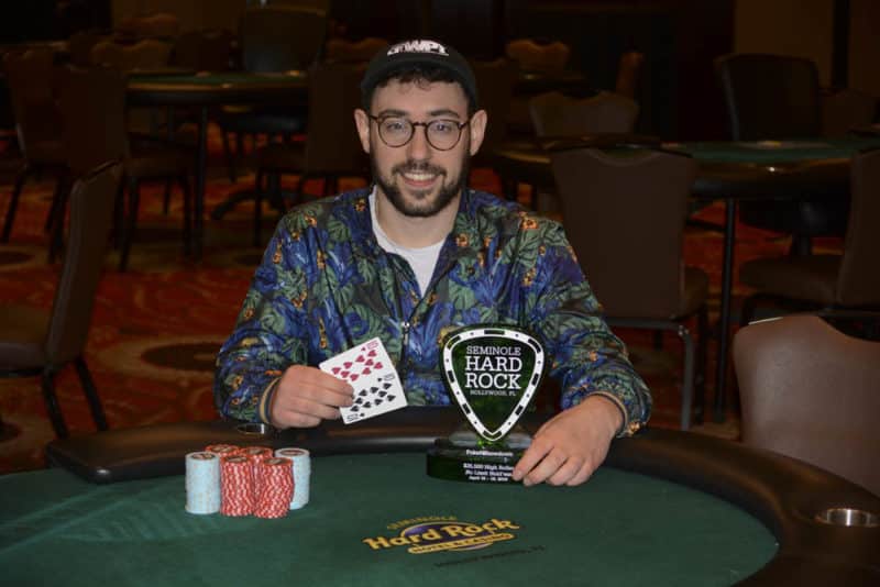 Aaron Mermelstein Wins Seminole Hard Rock Poker Showdown High Roller